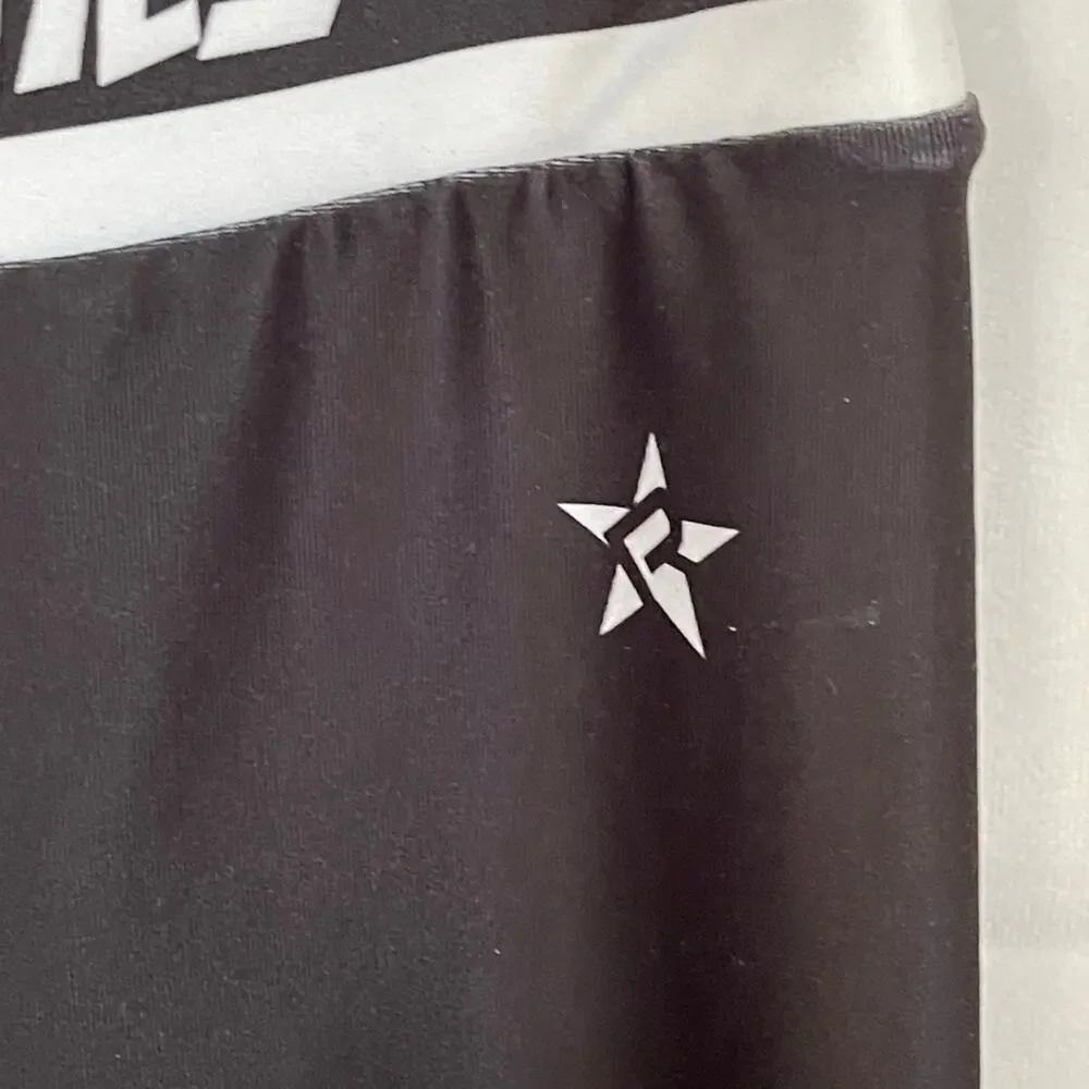 Black and Blue Cheer Athletics Leggings Rebel Athletics Youth Large